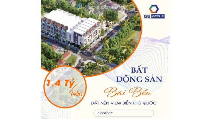 Bán gấp lô đất ngộp tại KCD Bãi Bổn Hàm Ninh Phú Quốc, giá siêu hời, cơ hội vàng để đầu tư